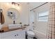 Stylish bathroom with white subway tile, modern fixtures, and a well-lit vanity area at 642 14Th S Ave, St Petersburg, FL 33701