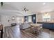 Open-concept living area with a view into the kitchen, highlighting the layout and natural light at 642 14Th S Ave, St Petersburg, FL 33701