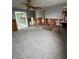Living room being renovated with tiled flooring at 802 White Heron Blvd, Ruskin, FL 33570