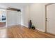 Spacious basement area with ample closet space and convenient access to the exterior at 918 27Th N St, St Petersburg, FL 33713
