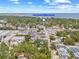 An aerial view shows the location of downtown Safety Harbor relative to this listing at 1005 Main St, Safety Harbor, FL 34695