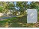 View of backyard showing mature trees at 11125 117Th St, Seminole, FL 33778