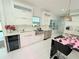 Modern kitchen featuring stainless steel appliances and a custom island at 13400 10Th St, Dade City, FL 33525