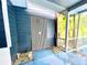 This outdoor shower features modern design and convenient access, perfect for rinsing off after a swim at 13400 10Th St, Dade City, FL 33525