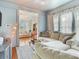 Bright living room with comfortable seating and stylish decor at 1423 Dr Martin Luther King Jr N St, St Petersburg, FL 33704