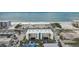Exterior view of beachfront property near the beach and close to the ocean at 14401 Gulf Blvd # 106, Madeira Beach, FL 33708