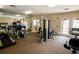 Community gym features modern cardio machines and weight training equipment to stay fit and healthy at 16431 Enclave Village Dr # 16431, Tampa, FL 33647