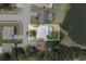 Home features private backyard pool and lush landscaping at 1949 Tampa Bay Dr, Wesley Chapel, FL 33543