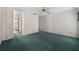 Spacious primary bedroom next to bathroom, providing convenience and privacy at 1949 Tampa Bay Dr, Wesley Chapel, FL 33543