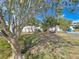 This home features a beautiful front yard with mature trees and a well-maintained lawn at 2066 High Ridge Dr, Clearwater, FL 33763