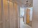 Hallway with closet featuring a bedroom and bathroom at 2066 High Ridge Dr, Clearwater, FL 33763