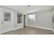 Living room featuring a window and a door at 243 45Th N St, St Petersburg, FL 33713