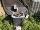 Outdoor air conditioning unit surrounded by grass at 3512 16Th E St, Bradenton, FL 34208