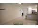 Open concept living space offers tile flooring at 36439 Garden Wall Way, Zephyrhills, FL 33541