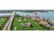 Stunning waterfront condo community with manicured green spaces, lush landscaping and golf course at 6265 Sun Blvd # 1203, St Petersburg, FL 33715