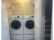 Convenient laundry area with washer and dryer at 6520 Thicket Trl, New Port Richey, FL 34653