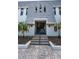 The stairway leading to the units is inviting and clean at 704 Lyndhurst St # 624, Dunedin, FL 34698