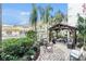 Beautiful courtyard area with pool and lush landscaping near the pool at 801 83Rd N Ave # 107, St Petersburg, FL 33702
