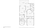 Floor plan of a house, showing the layout of the rooms and dimensions at 9047 Quail Creek Dr, Tampa, FL 33647