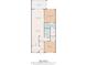 Detailed floor plan of a home featuring two bedrooms, bathrooms, kitchen, and balcony at 9700 Starkey Rd # 325, Seminole, FL 33777