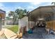 A covered car port stands ready to protect your boat or RV from the elements at 11988 117Th St, Seminole, FL 33778