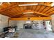 This spacious garage provides ample storage and workspace for a variety of hobbies and projects at 11988 117Th St, Seminole, FL 33778