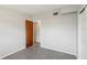 This bedroom includes a closet, allowing for storage space at 2044 Temple Ter, Clearwater, FL 33764