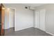 This bedroom includes a double closet, allowing for lots of storage space at 2044 Temple Ter, Clearwater, FL 33764