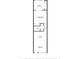Detailed floor plan showcasing the layout of the home, including the living room, kitchen, bedrooms, and bathroom at 216 36Th N Ave # 202B, St Petersburg, FL 33704