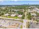 Aerial view showing the location in a neighborhood setting with a city skyline in the distance at 232 36Th N Ave # 202C, St Petersburg, FL 33704