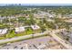 Aerial view of neighborhood showing the location in a commercial and residential area at 232 36Th N Ave # 202C, St Petersburg, FL 33704