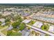 Aerial view of neighborhood showing the location in a commercial and residential area at 232 36Th N Ave # 202C, St Petersburg, FL 33704