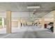 A clean, well-lit parking garage with assigned parking spaces at 3062 Eastland Blvd # 405, Clearwater, FL 33761