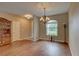 Open-concept dining area with hardwood floors and ample natural light at 3813 Salida Delsol Dr, Ruskin, FL 33573