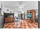 Versatile bonus room with tiled floors is great for recreation or Gathering gatherings at 4425 W Bay Ave, Tampa, FL 33616