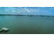 Expansive water view of the harbor and coastline, complete with a dock and picturesque skyline at 4750 Cove Cir # 1001, St Petersburg, FL 33708