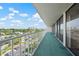 Outdoor balcony featuring a wide view of the city skyline at 500 N Osceola Ave # 811, Clearwater, FL 33755