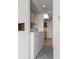 Bright laundry room featuring a modern washer and dryer setup and storage at 500 N Osceola Ave # 811, Clearwater, FL 33755