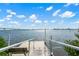 Enjoy breathtaking water views from the dock, providing a serene escape with city skyline in the distance at 500 N Osceola Ave # 811, Clearwater, FL 33755