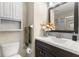 Cozy bathroom featuring a vanity, a mirror, and modern fixtures at 5100 Burchette Rd # 2702, Tampa, FL 33647