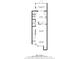 Detailed floor plan showcasing the layout of the kitchen, living room, and bedrooms of a modern home at 5100 Burchette Rd # 2702, Tampa, FL 33647