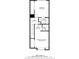 Upstairs floor plan showcasing the bedroom, primary bedroom, and bathroom layouts of the home at 5100 Burchette Rd # 2702, Tampa, FL 33647