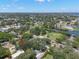 An aerial view of the community with the house in view with a red arrow at 526 36Th Ne Ave, St Petersburg, FL 33704