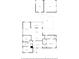 Floor plan showing layout of living spaces, bedrooms, kitchen, bathrooms, and garage at 526 36Th Ne Ave, St Petersburg, FL 33704