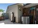 Exterior utility area with equipment and supplies, providing functional space outside the home at 12416 Queensland Ln, Tampa, FL 33625