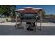 Gazebo and outdoor seating area on the deck, perfect for enjoying the serene backyard setting at 12416 Queensland Ln, Tampa, FL 33625