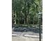 Community parking area beneath mature trees and a street light at 13709 Juniper Blossom Dr, Tampa, FL 33618