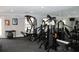 Well-equipped community gym featuring a variety of weight machines and free weights at 13755 Orange Sunset Dr # 101, Tampa, FL 33618