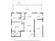 Detailed floor plan showcasing the layout of the house with dimensions for each room and outdoor space at 15713 Century Dr, Hudson, FL 34667
