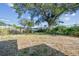 Large backyard featuring mature trees and full landscaping at 1701 62Nd S Ter, St Petersburg, FL 33712